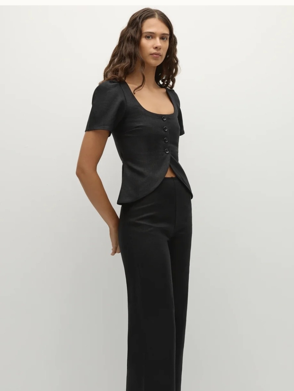 Audrey Vest Black - Picture 2 of 10